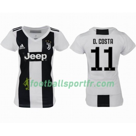 Tenue Juventus D.COSTA 11 Féminine Domicile 2018-2019 Maillot de Foot